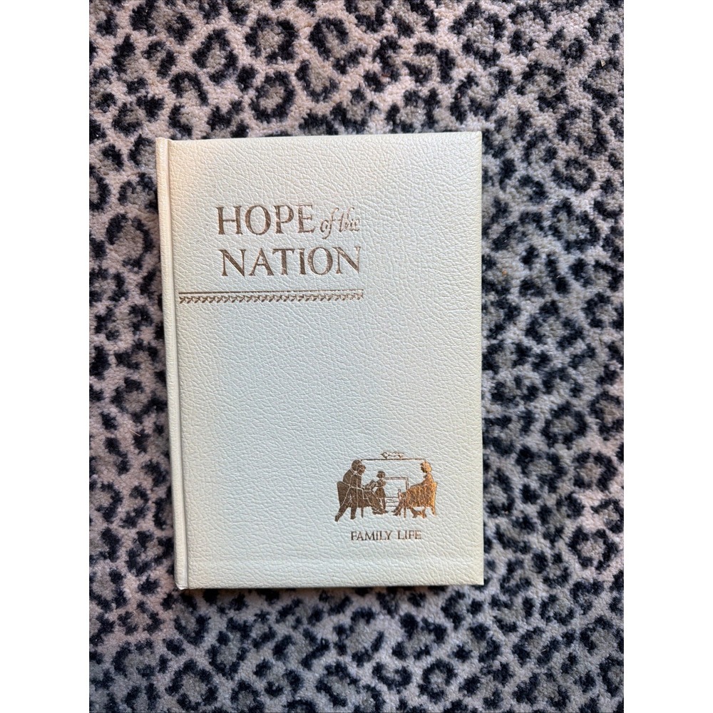 1959 Hope of‎ the Nation Family Life Children Bible Story Book Unwritten In